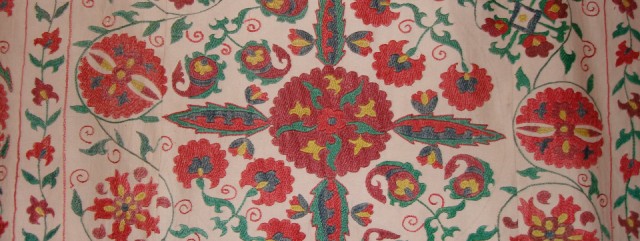 Uzbek Silk Embrodary